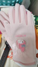 Hello Kitty儿童手套学生户外骑车御寒防风冬季加绒保暖五指5261美乐蒂粉色 实拍图