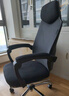 黑白调P4 Pro人体工学电脑椅子办公椅可躺午休椅电竞椅久坐舒适老板椅 耀黑(2D腰托+155°带脚托可躺） 实拍图