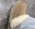 UGG秋季女士经典舒适厚底毛拖包头休闲懒人毛毛鞋勃肯鞋 1122550 CHE|栗色 39 39码及以下建议拍大一码 实拍图