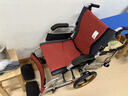 康扬（karma）轮椅超轻便折叠小型曲面坐垫偏瘫骨折老人专用旅游代步车KM-2501 实拍图