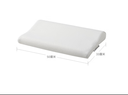 宜家（IKEA）MAJVECKLARE玛威克拉尔人体工学枕低枕护颈椎助睡眠枕头学生宿舍 人体工学枕33x50cm  单只 实拍图