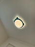 雷士（NVC）LED照明吸顶灯儿童氛围卧室灯创意可爱卡通简约-龙猫蓝色包安装 实拍图