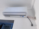 奥克斯（AUX）大1.5匹空调挂机 省电侠Pro 新一级能效 家用变频冷暖两用挂壁式防直吹智能KFR-35GW/BpR3AES1(B1) 实拍图