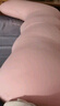 浪莎（langsha）床上抱枕睡觉孕妇夹腿长条大抱枕男女生款睡觉专用大号玩侧睡靠枕 加绒款-樱花粉【亲肤暖绒面料】 45cm*115cm 含枕芯 【成人款】 实拍图