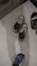 361°运动鞋男春夏季革面防水通勤鞋休闲厚底老爹鞋子672536704-2 实拍图
