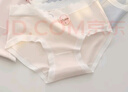 FitonTon5条装内裤女纯棉抗菌100%棉裆无痕中腰甜美少女生三角短裤 实拍图