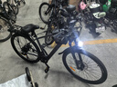 永久锂电池助力电动自行车禧玛诺变速超长续航山地车男女士双碟刹单车 F58-摩天灰【10A线碟】27.5寸 实拍图