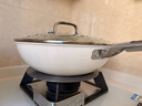 德世朗（DESLON）纯钛炒锅不粘锅无涂层家用无油烟平底燃气灶电磁炉不沾炒菜锅 实拍图