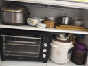 帅仕（shuaishi）厨房置物架落地岩板餐边收纳柜橱柜微波炉烤箱锅具储物架碗柜用具 【免钉安装】白3层100长45深-可调高丨特厚强承重 实拍图