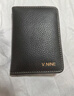 第九城(V.NINE)卡包名片夹头层牛皮轻薄驾驶证皮套防盗刷NFC防消磁银行卡套迷你小钱包男送老公送男友生日礼物情人节新年礼物  黑色 实拍图