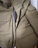 优衣库男装女装高级保暖羽绒茄克冰雪羽绒户外连帽外套477136 56 橄榄色 4XL /185/128C 实拍图