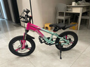 凤凰山地自行车男女变速山地车碟刹青少年儿童自行车学生单车 星际 蓝玫【单速+三刀轮】 18寸【适合120-155cm】 实拍图