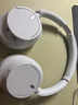 索尼（SONY）WH-CH720N 头戴式无线耳机 蓝牙降噪耳机 手机电脑笔记本网课游戏适用耳麦 礼物送女友男友学生 白色 实拍图