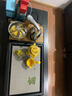 瓷牌茗茶具功夫茶具茶盘实木家用整套四合一电热炉茶台茶托盘排水式仿乌金石 4合1招财进宝变色茶盘全自动炉 实拍图