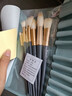 蓝桥10化妆刷套装初学者散粉腮红遮瑕粉底眼影刷子全套工具超软毛 10支蓝桥套刷+蓝桥包 1件 实拍图