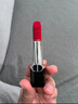 迪奥DIOR【邓为推荐】烈艳蓝金口红丝绒999哑光唇膏化妆品 生日礼物女 实拍图