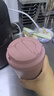 乐扣乐扣（LOCK&LOCK）遇见元气保温保冷咖啡杯弹跳盖男女颜值水杯400ML粉色LHC3271PIK 实拍图