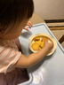 licheers宝宝餐盘儿童学吃饭硅胶吸盘一体婴儿辅食训练蛋花碗 实拍图