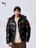 彪马（PUMA）90绒保暖连帽短款鸭绒外套男子新款秋冬羽绒服585408 黑色-01 XL (185/104A) 实拍图