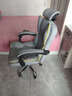 奥伦福特 电脑椅办公椅子电竞椅家用人体工学椅老板椅主播靠背椅皮革转椅 创意工学椅-灰+含乳胶垫【二代】 实拍图