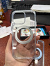 图拉斯（TORRAS）支点壳【相机按键全包】适用苹果16promax手机壳iphone16promax保护套防摔磁吸充电支架壳 透明 实拍图