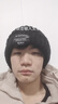 目丸帽子男士秋冬季毛线帽加绒保暖百搭冷帽宽松大头围显脸小针织帽男 黑色【加绒加厚】 实拍图