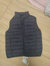 雪中飞秋冬新款男式轻薄羽绒服马甲基础男士短款羽绒秋马甲 黯青色|5089 L 175/96A 实拍图