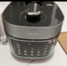 美的（Midea）电压力锅自动排气全自动新款 高压锅电高压锅家用双胆电饭煲高压电饭锅沸腾多功能0涂层 【0涂层钢胆+圆灶釜】- 5L 实拍图
