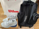 威尔胜（Wilson）Wilson25新款现货V2韩国二代网球双肩包2支装独立鞋仓保温大容量 黑色 实拍图