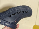 卡骆驰（CROCS）洞洞鞋贝雅男鞋女鞋轻便耐磨一脚蹬拖鞋休闲鞋|10126 深蓝-410 37 /38(230mm) 实拍图