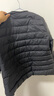 雪中飞秋冬新款内搭轻薄羽绒外穿时尚简约舒适服帖羽绒内恤女 宝石黑|8086 M 165/88A 实拍图