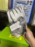 目丸保暖手套男女户外冬天骑行防寒风加绒厚触屏女防水冬季棉滑雪手套 1#雪花圆标浅灰色（拼色女款） 实拍图