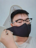 JCZS品牌戴眼镜不起雾口罩夏季天冰丝防晒口罩男防紫外线无痕轻薄 银白色【升级透气孔】买一送一 （两个装） 实拍图
