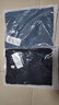 重磅纯棉短袖t恤男高档纯色印花休闲基础款内搭半袖打底衫 深蓝 4XL  185-200斤 实拍图