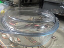 格娜斯双耳透明耐热玻璃碗大号带盖微波炉专用碗汤碗面碗沙拉碗烤箱碗2L 实拍图