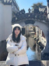 唐菓蜜羽绒棉服女冬季2025新款女装韩版甜美学院风羽棉袄绒服学生棉衣女 米白色 M 实拍图