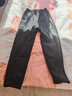 【加绒保暖】妈妈裤子秋冬季外穿中老年人女裤宽松加棉裤直筒裤 黑色加绒 2XL 实拍图