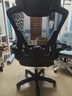 锦汐 电脑椅家用办公椅子靠背人体工学椅学习转椅老板座椅游戏电竞椅 【可后躺+踏脚+乳胶】黑框黑网 实拍图