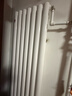金旗舰暖气片家用钢制水暖壁挂式全屋暖气定制集中供暖自采暖立式散热器 防腐金刚60F-高1500mm 6分口 实拍图