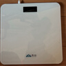 香山 体重秤 电子秤人体家用健康秤高精度  高清LCD显示 云白 Type-C充电款 实拍图