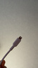 ANKER安克 充电线苹果mfi认证适用iphone11/12/13/14手机充电器3Atype-c转lightning快充数据线 0.9m紫 实拍图