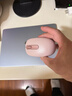 罗技（Logitech）M196 无线蓝牙鼠标 办公鼠标 笔记本商务办公家用 小巧便携 对称手型 玫瑰粉 实拍图
