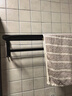 馨沛毛巾架免钉打孔浴室卫生间厕所置物架洗手间墙上浴巾架收纳挂件 实拍图