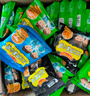 比比赞（BIBIZAN）掌心脆干脆面混合味1260g约60包整箱办公室休闲零食品干吃方便面 实拍图