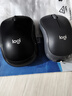 罗技（Logitech）M185鼠标 无线鼠标 办公鼠标 对称鼠标 黑色灰边 带无线2.4G接收器 实拍图