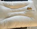 金号（KING SHORE）成人枕芯 A类全棉亲子护颈枕 超细羽丝绒枕头 单只48*74cm 实拍图
