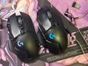 罗技（G）G502无线鼠标电竞游戏鼠标无线有线双模鼠标人体工学自定义配重RGB背光无线充电FPS黑神话悟空 实拍图