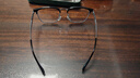 蔡司（ZEISS）镜片纯钛眉线半框近视眼镜男大脸防蓝光辐射散光变色配度数眼睛女 黑银色【高端钛架】 配1.56钻晶防蓝光（0-400度） 实拍图