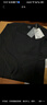 超值棉柔t恤男 圆领长袖t恤男打底衫半袖情侣加厚德绒上衣t恤衫 黑色（短袖） XL （125-140斤） 实拍图