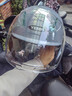 野马（YEMA）3C认证359S电动摩托车头盔男女冬季轻便式半盔电瓶车安全帽 四季通用 悦动灰配透明长镜 实拍图